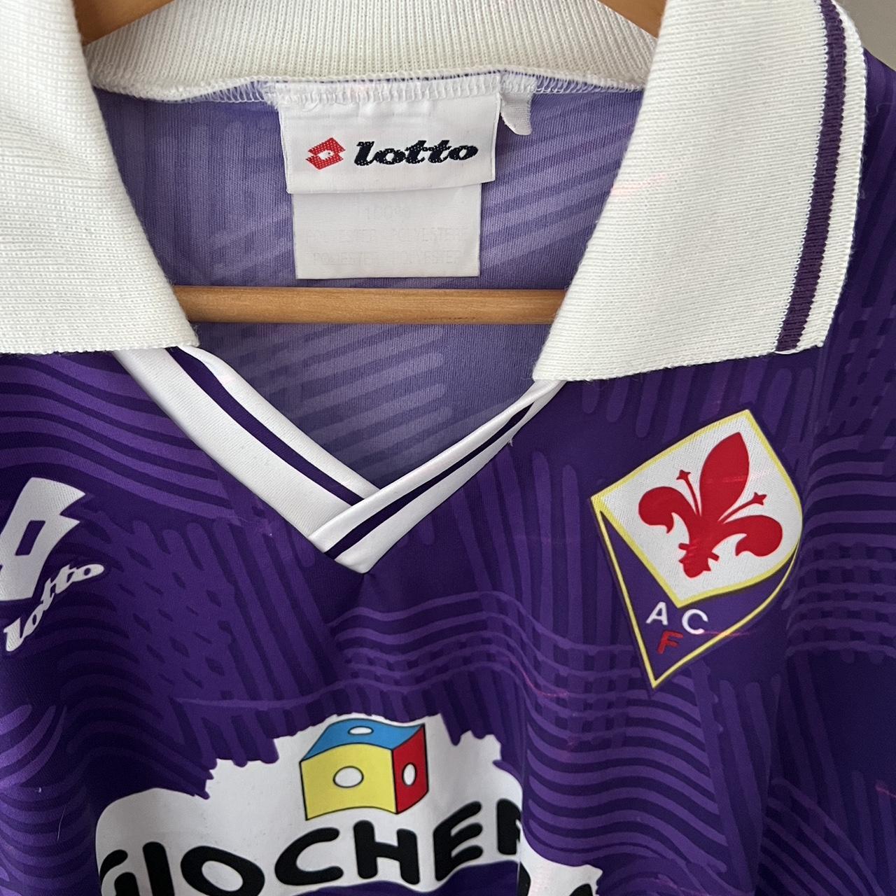 Soccer jersey vintage rare outlet Fiorentina size L