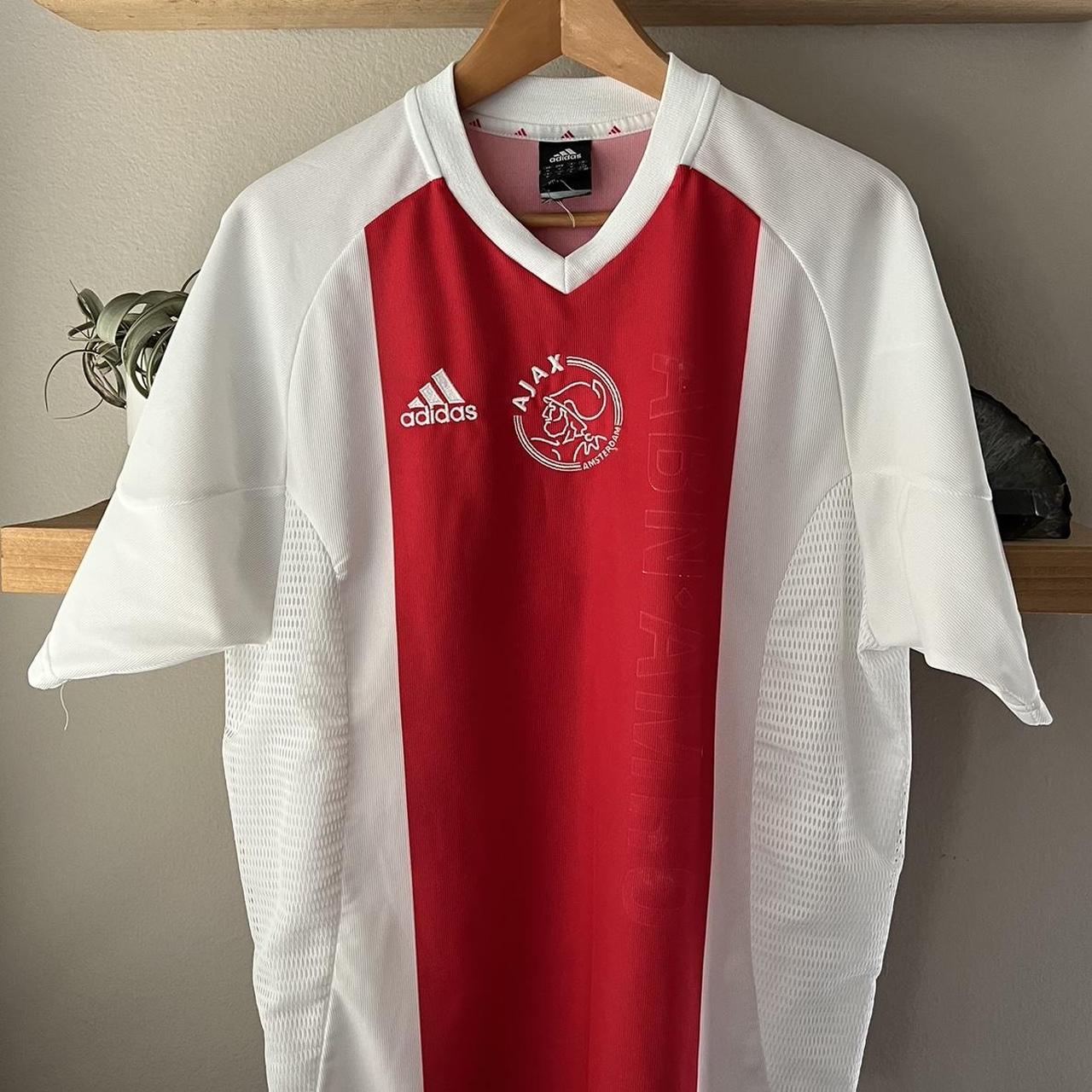 Soccer jersey vintage rare Ajax size M (front | Depop
