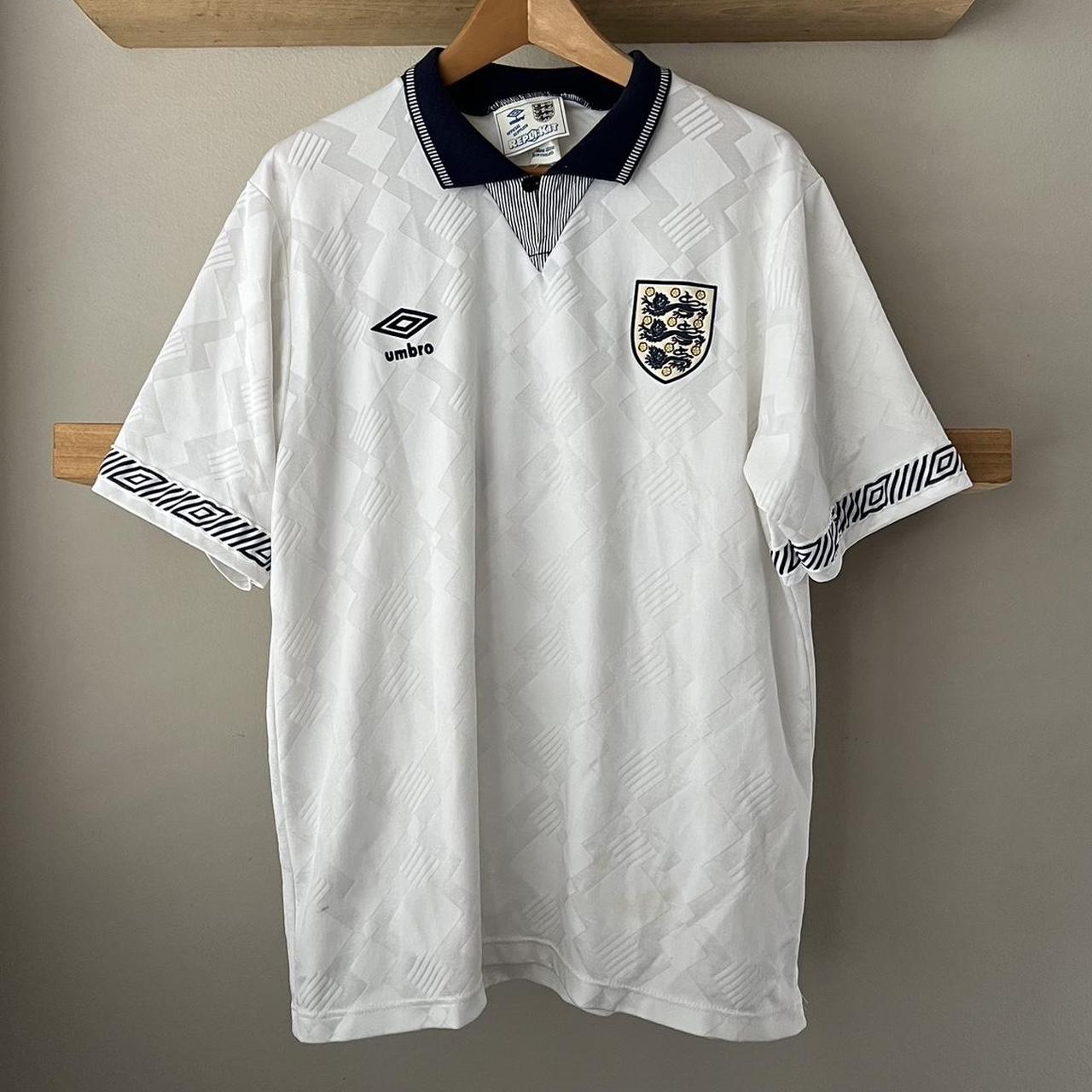 Soccer jersey vintage rare cheapest England size L