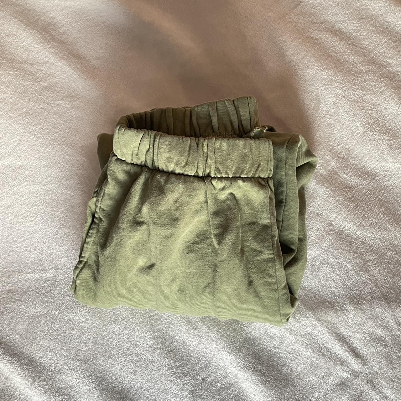 Brandy Melville Matcha Green Sweatpants Depop