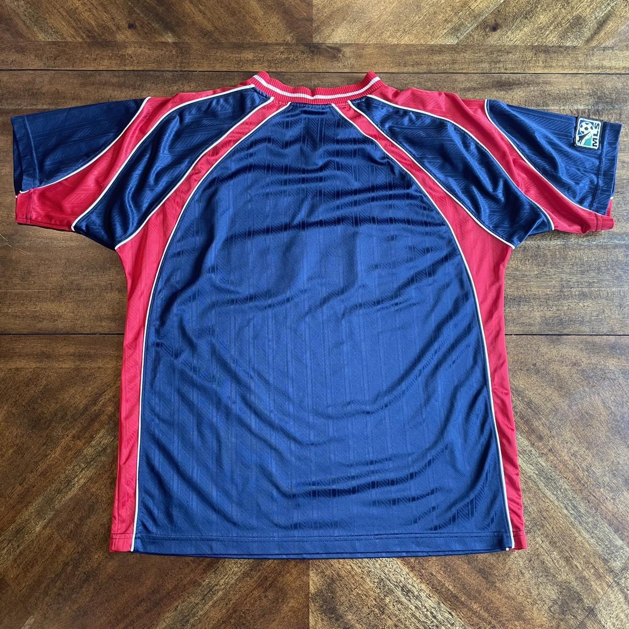 New England Revolution jersey by Xara. Great feel - Depop