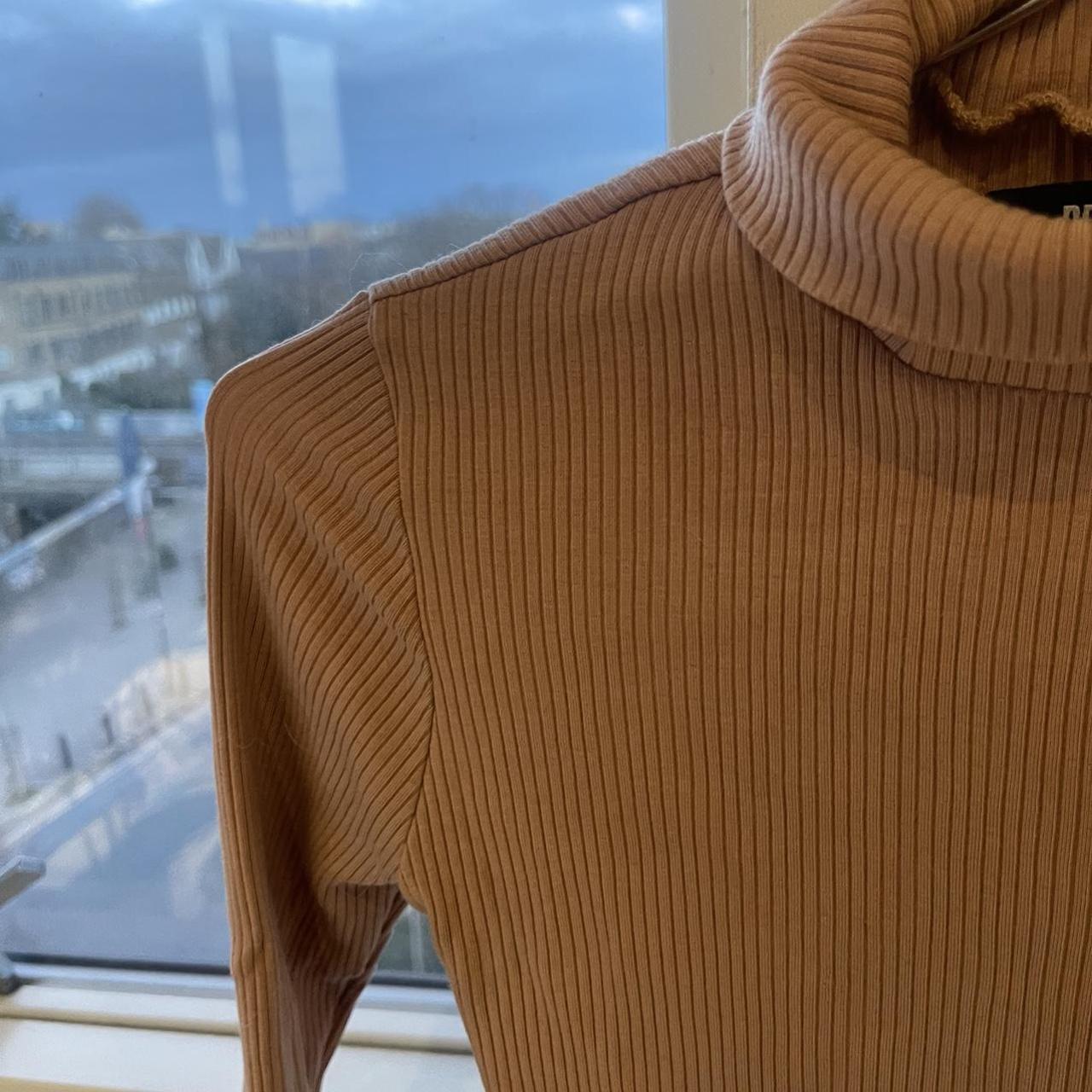 Reformation Women's Tan Poloshirts Depop