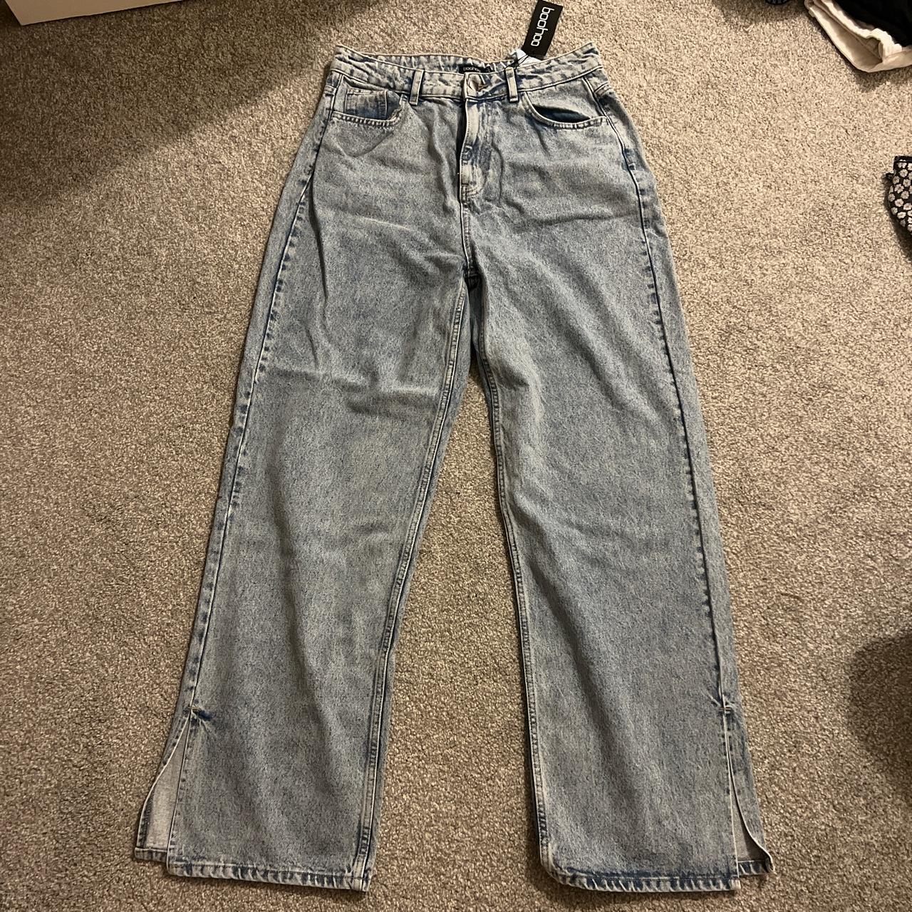 Boohoo Women's Blue Jeans | Depop