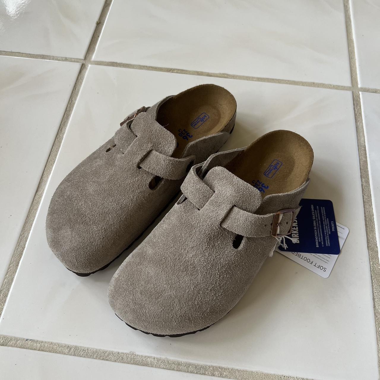 NWT buy B irkenstock Boston clog Taupe 38