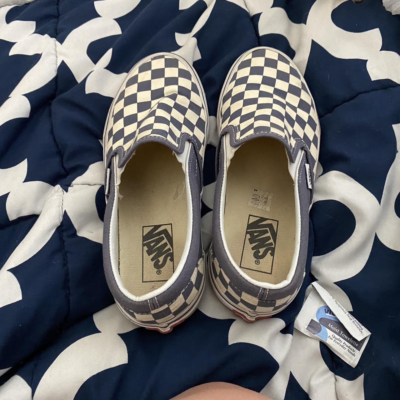 Checkered clearance vans 7.5