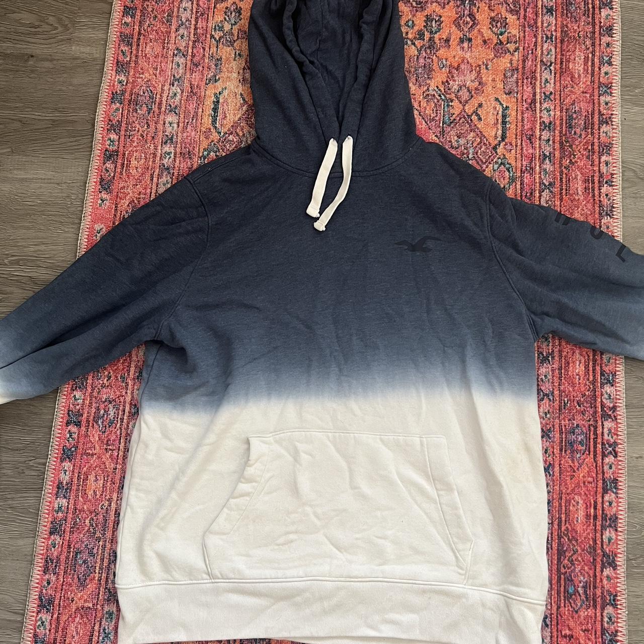 Hollister men s hoodie Size XL can fit a large or Depop