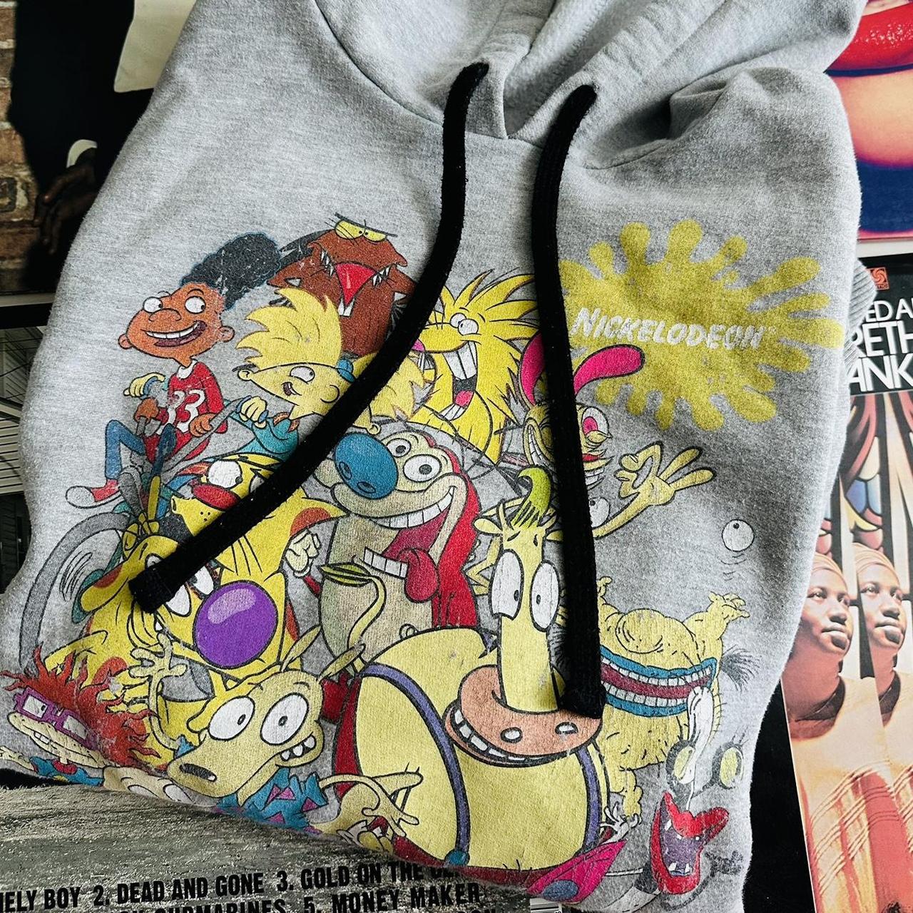 Nickelodeon vintage cartoon hoodie sweatshirt