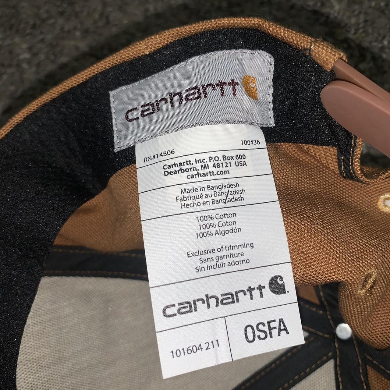 Carhartt duck brown cap Men's / women's khaki y2k - Depop