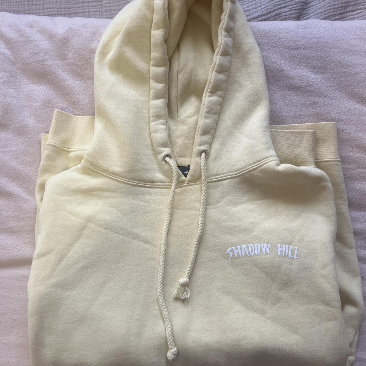 Light yellow Shadow Hill hoodie no longer sold Depop