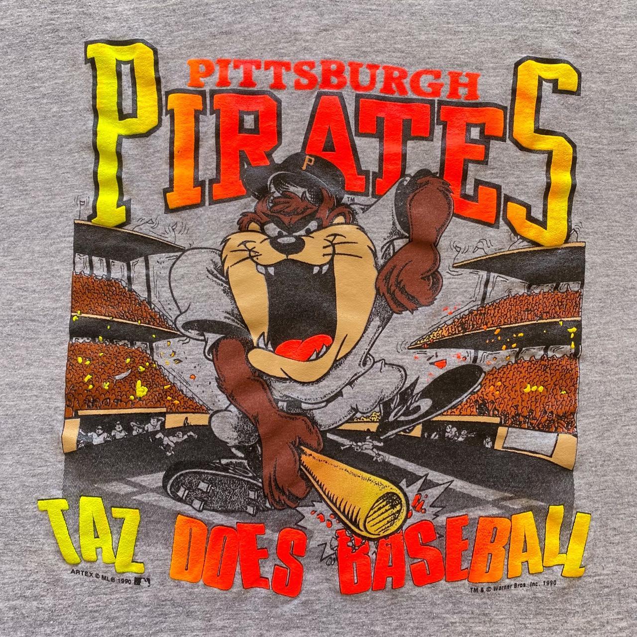 Vintage MLB Pittsburgh Pirates Looney Tunes T-Shirt, - Depop