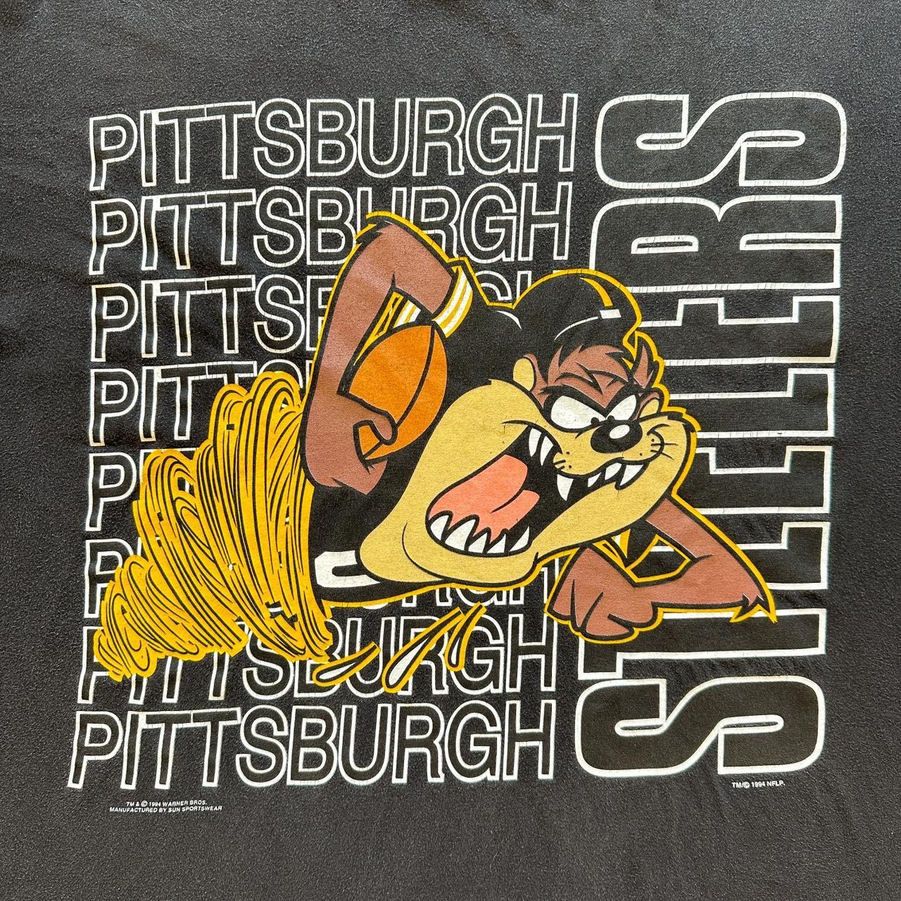 Vintage NFL Pittsburgh Steelers Sweatshirt 1994 Size Large Made in USA