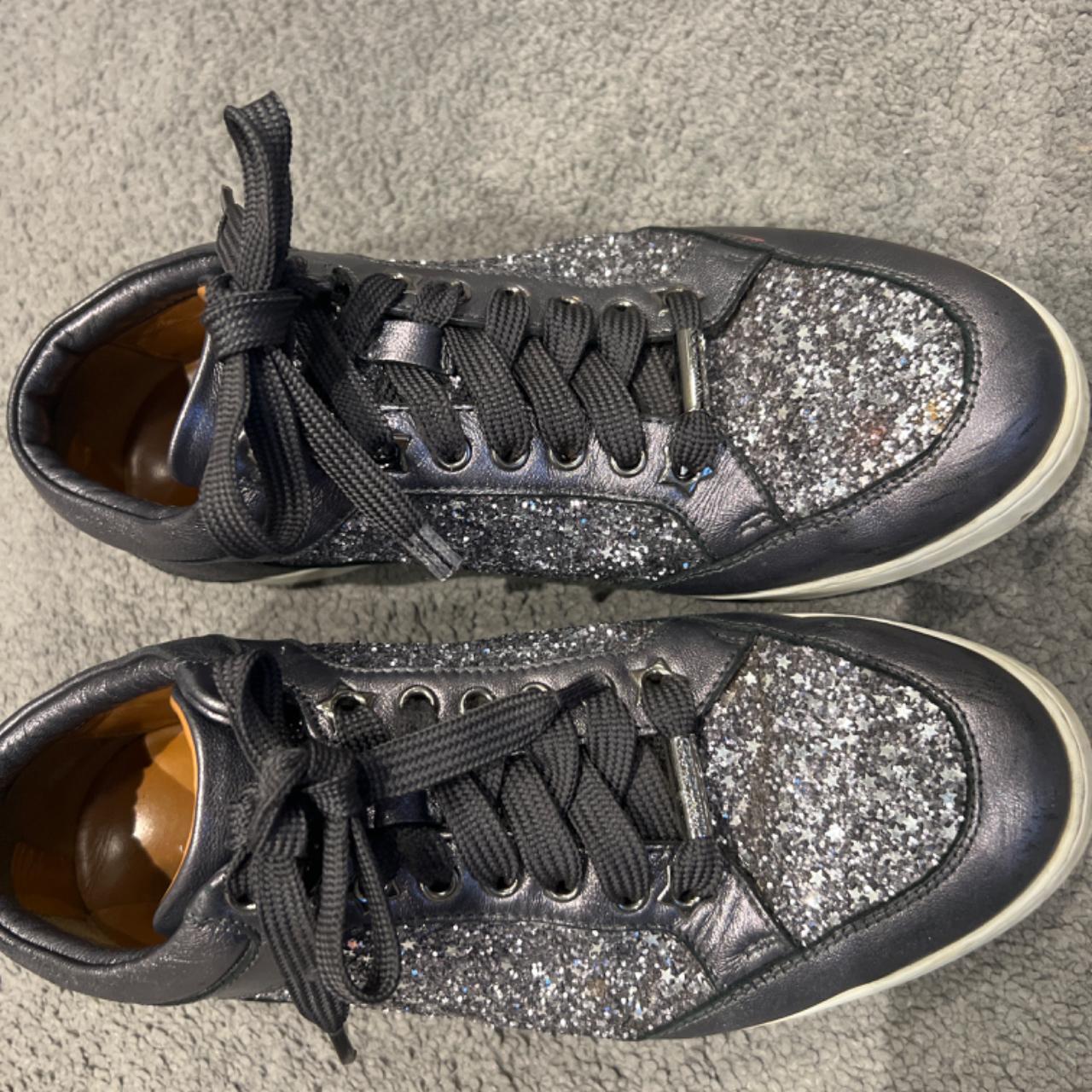 Sparkly jimmy sale choo trainers