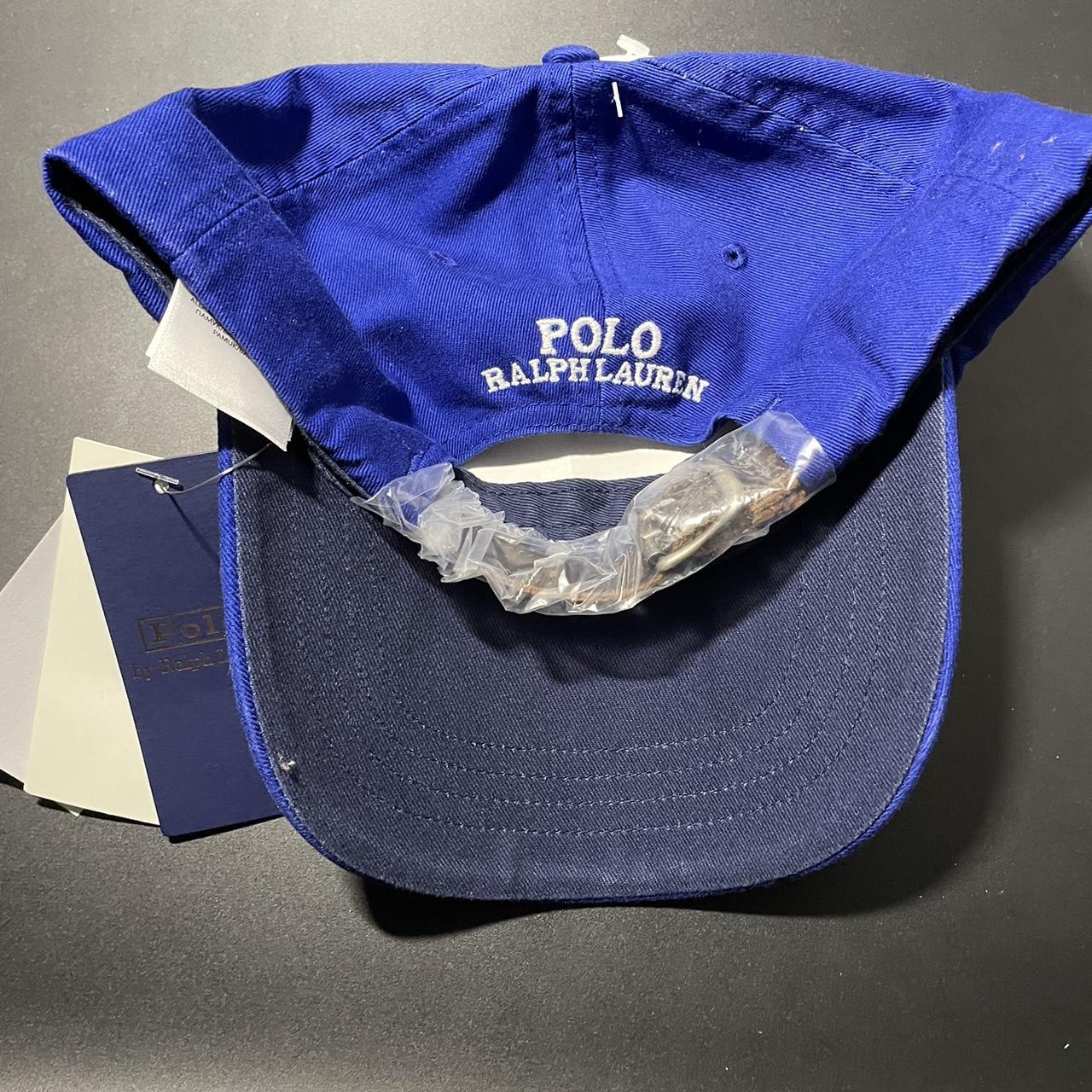 Polo Ralph Lauren Men's Blue Hat | Depop