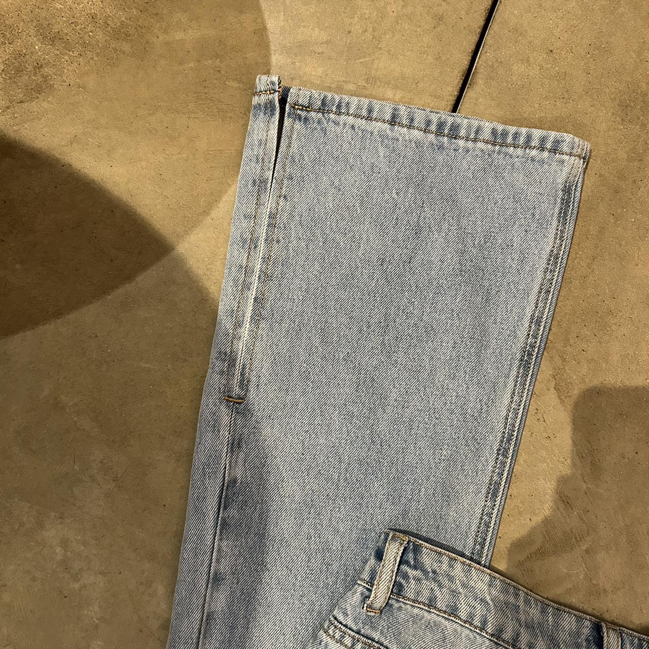Princess Polly Flare Jeans little slit at bottom Depop