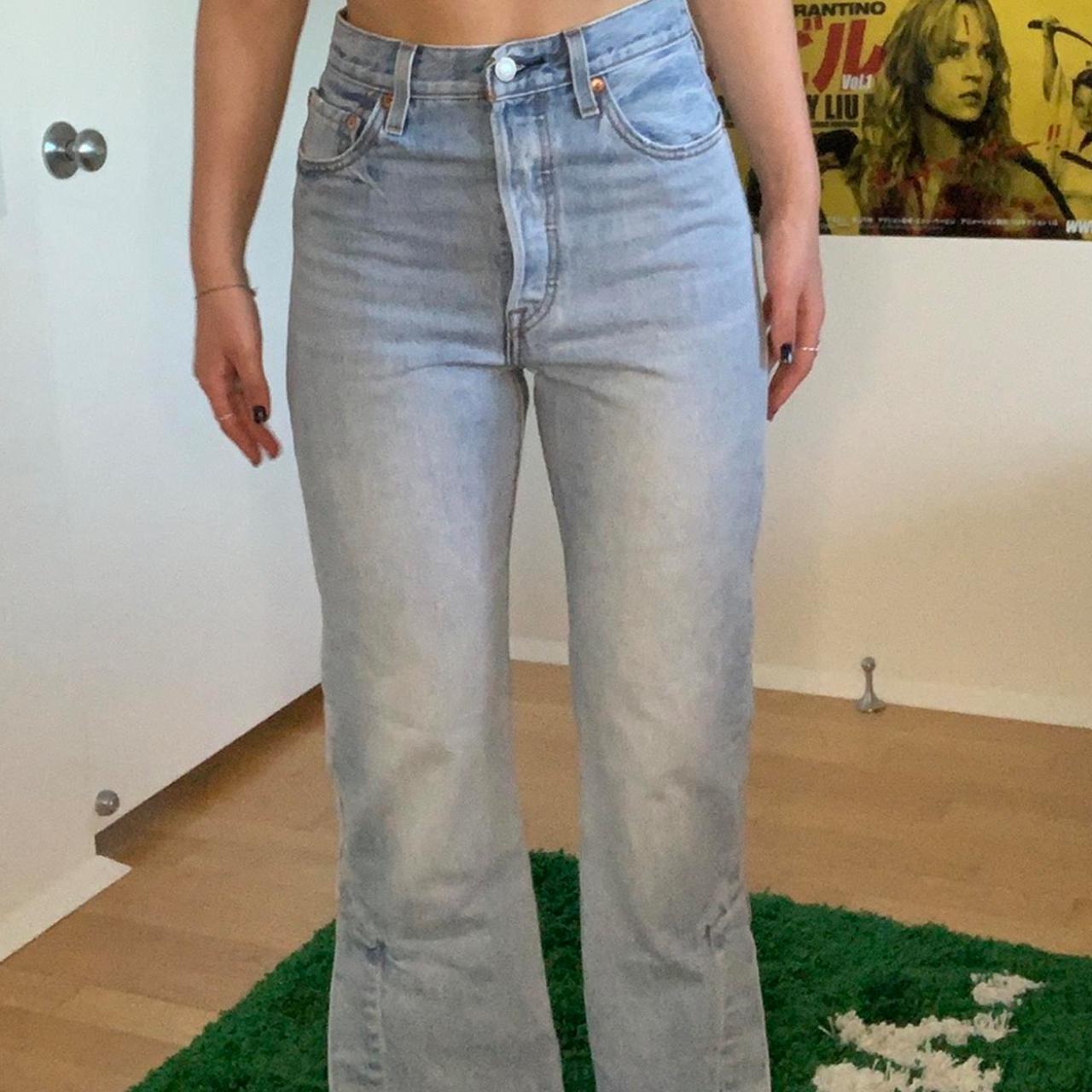 Levi's ribcage split flare jeans hotsell