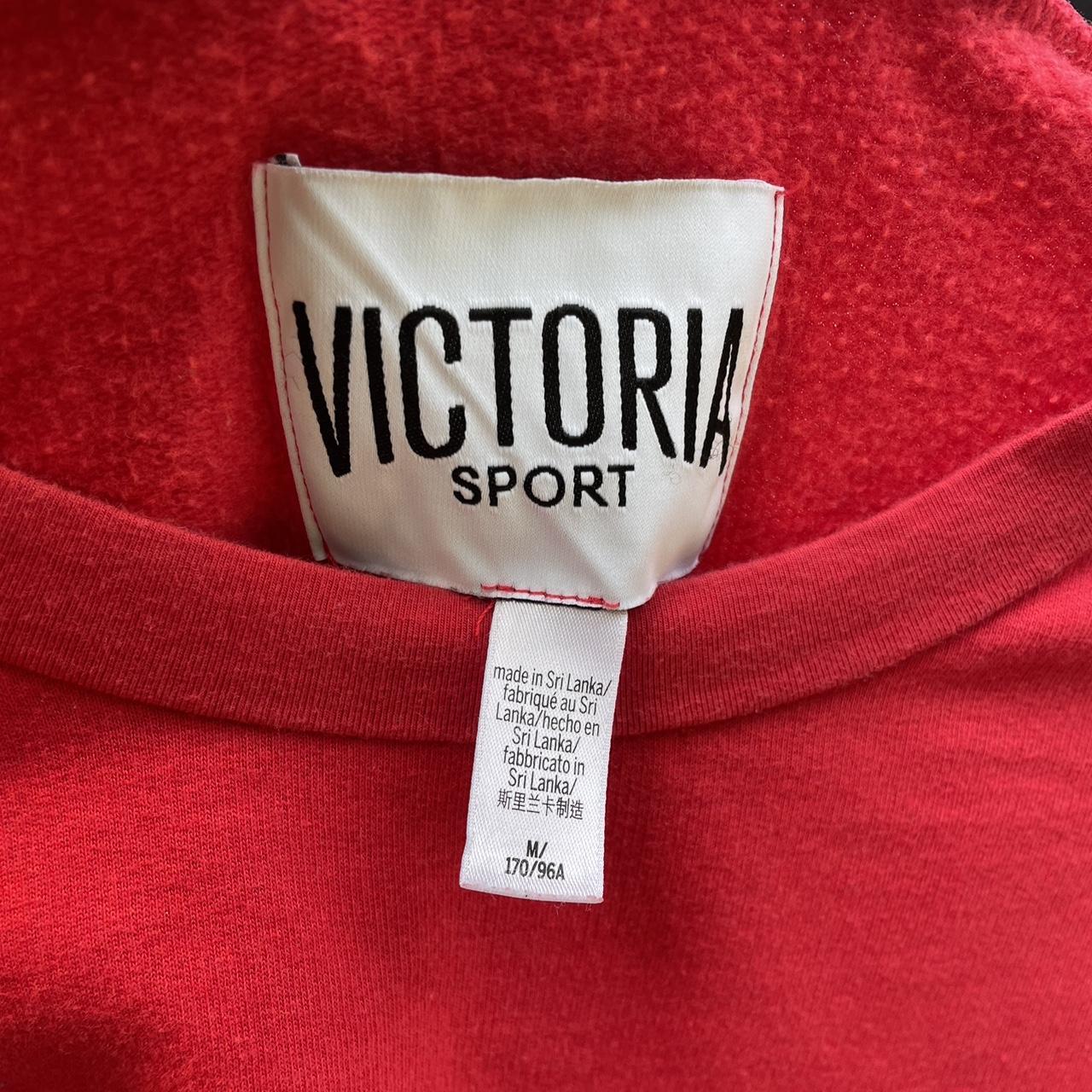 Victoria's Secret Women's Sweatshirt - Red - M