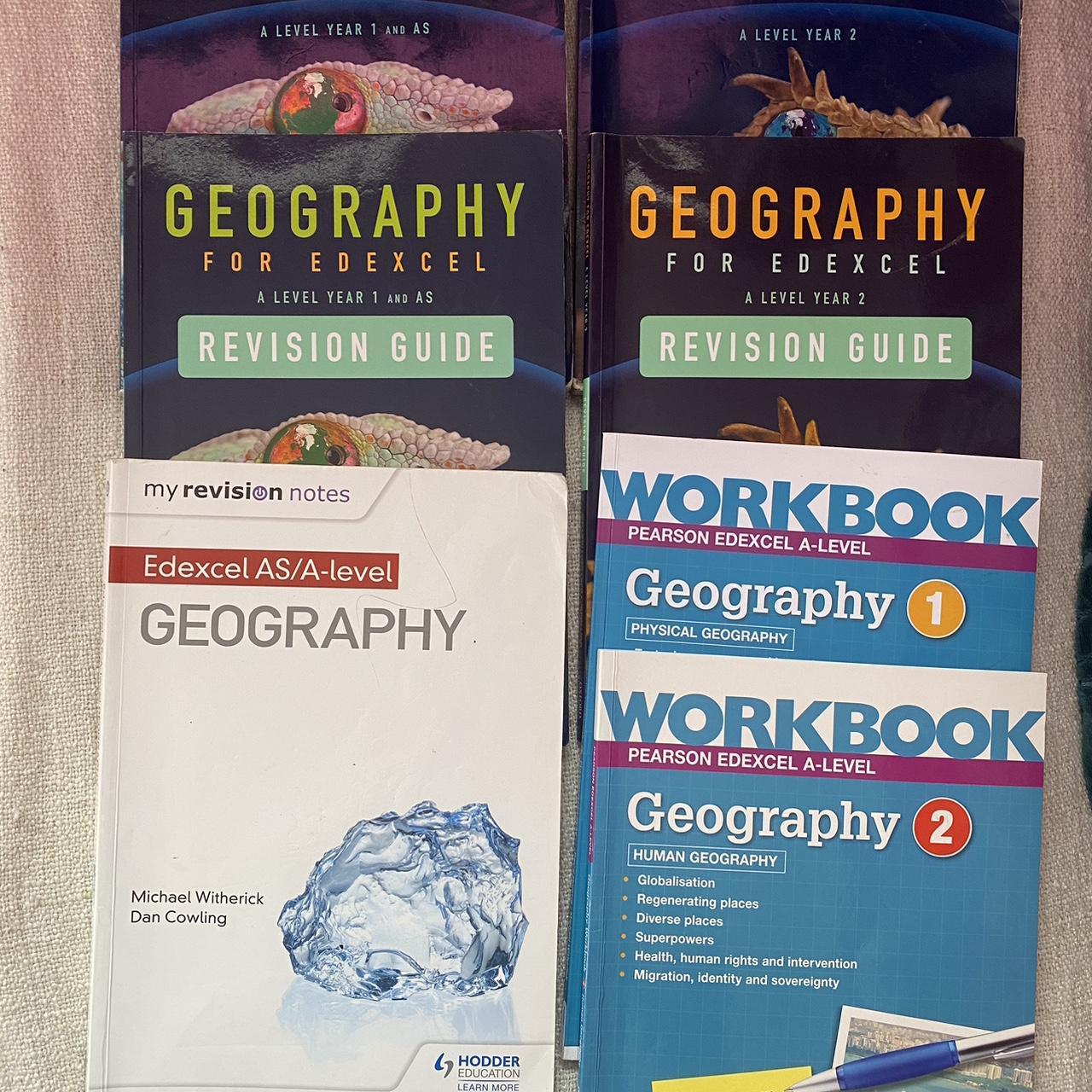 Edexcel A-Level Geography Textbook Bundle... - Depop