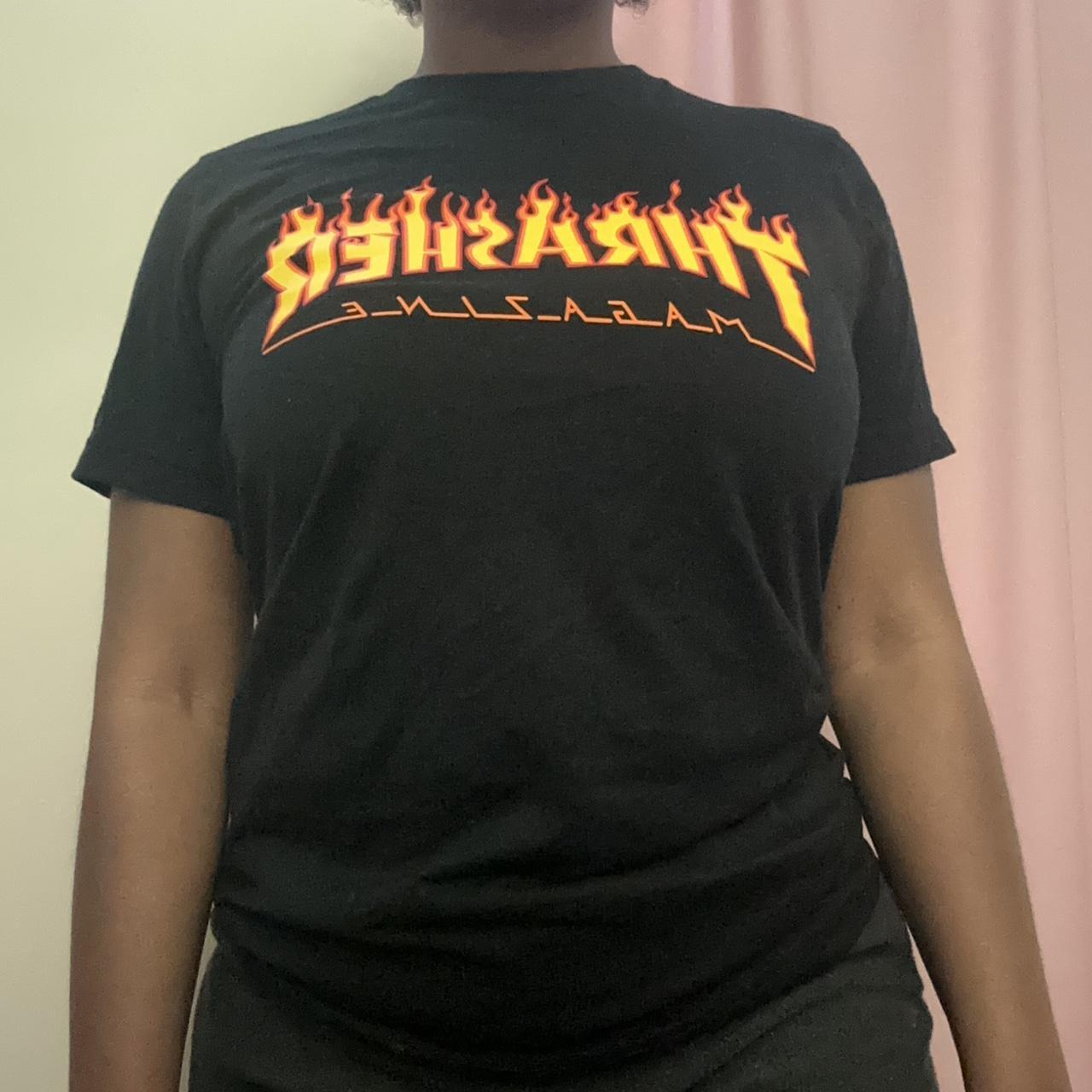 Fake thrasher 2025 t shirt