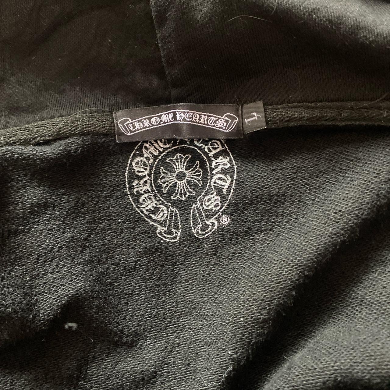 Chrome hearts jumper, Size L but fits more like an M... - Depop