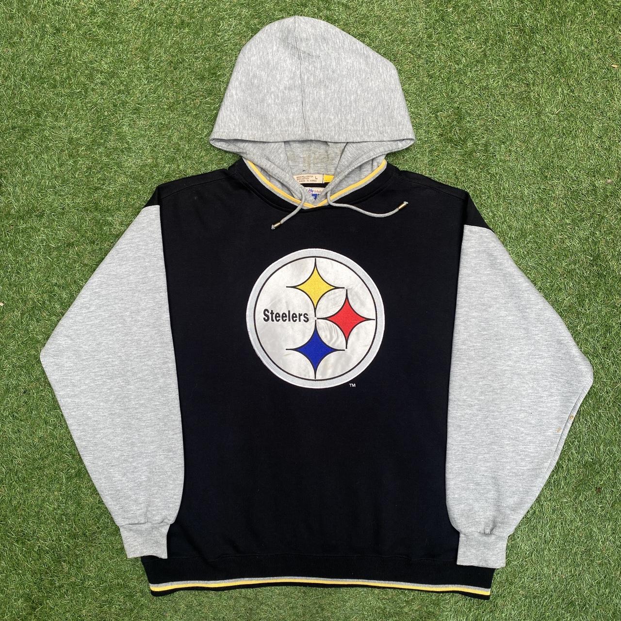 Vintage Starter NFL Pittsburgh Steelers Hoodie Size... - Depop