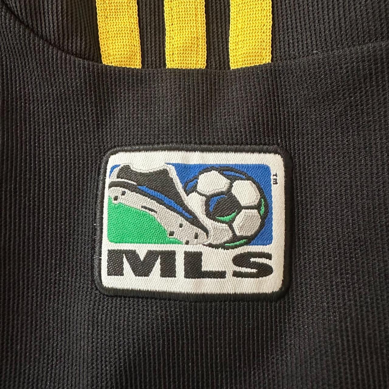 Columbus Crew 2002 Away Soccer Jersey - Depop