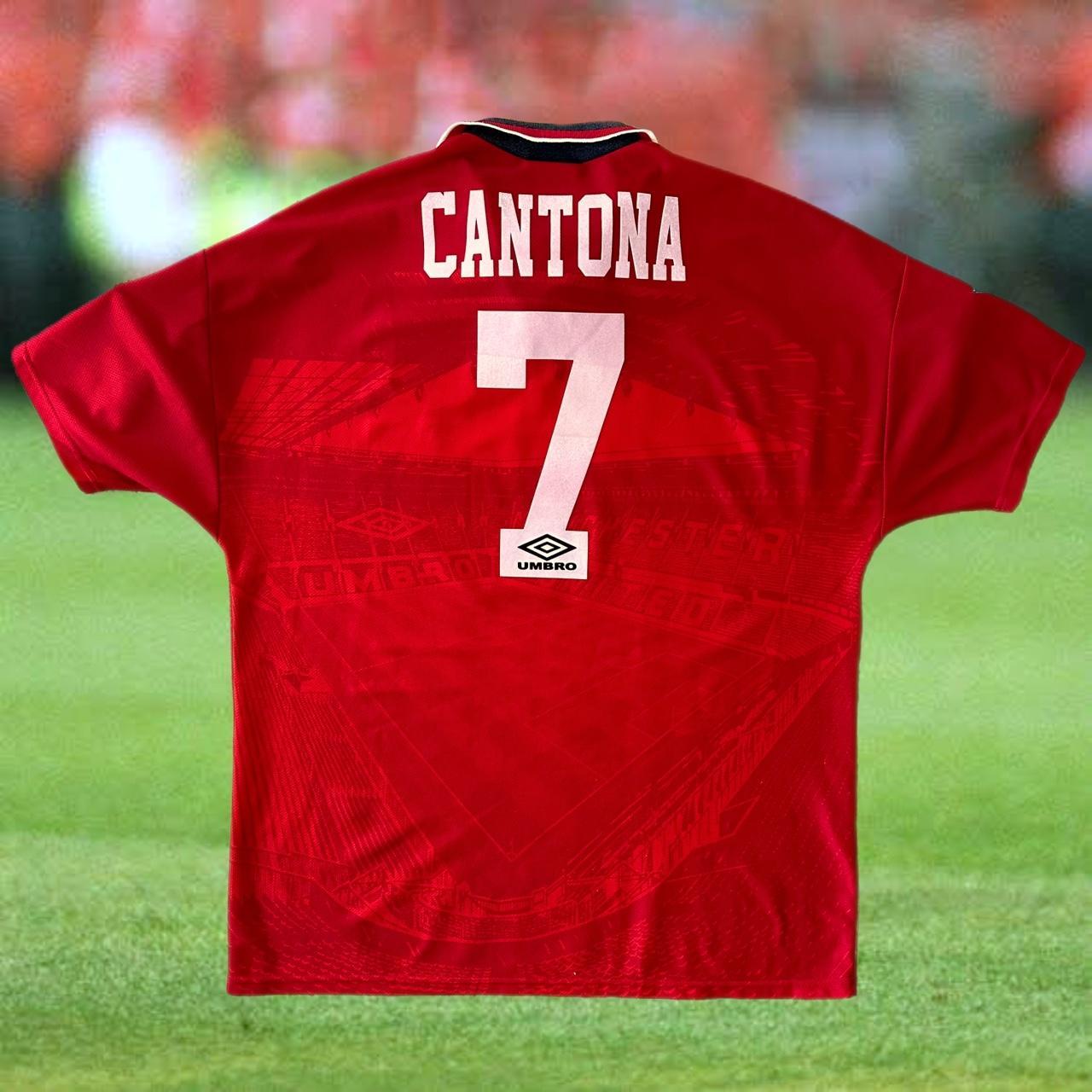 Cantona black hot sale jersey