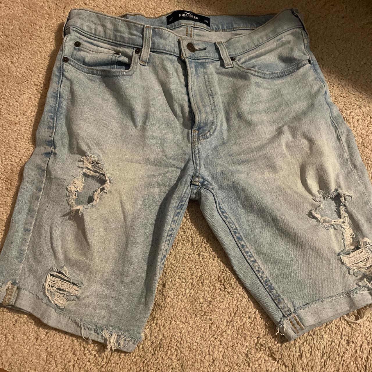 Hollister jean shorts fashion mens