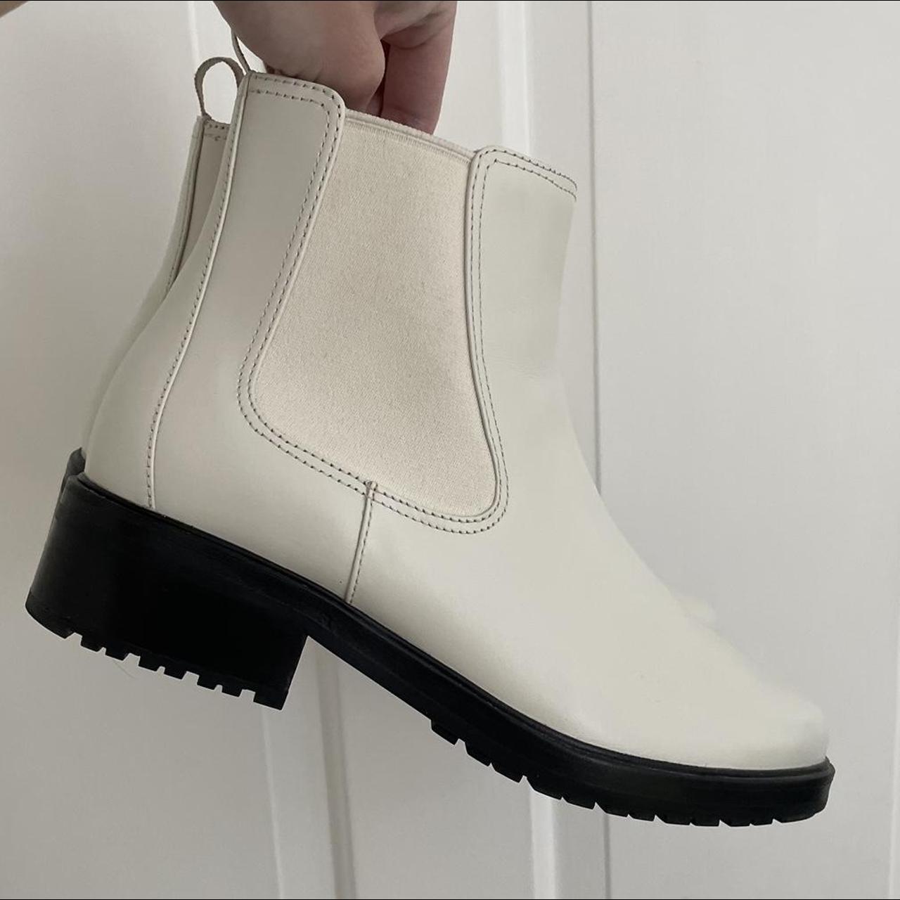 Everlane white boots best sale