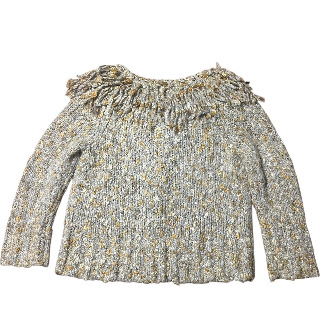 Ruby Rd. Women's Sweater - Grey/Yellow - L – Ruby… - image 2