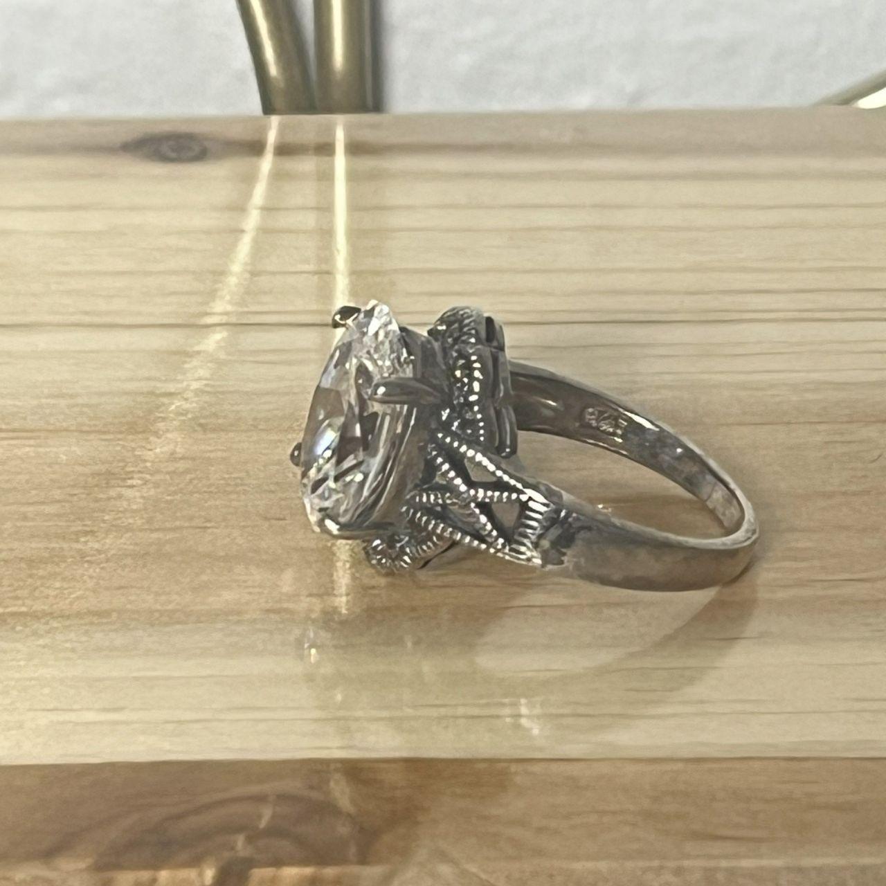 Source Unknown Women's Ring - Silver – Ring Size … - image 2