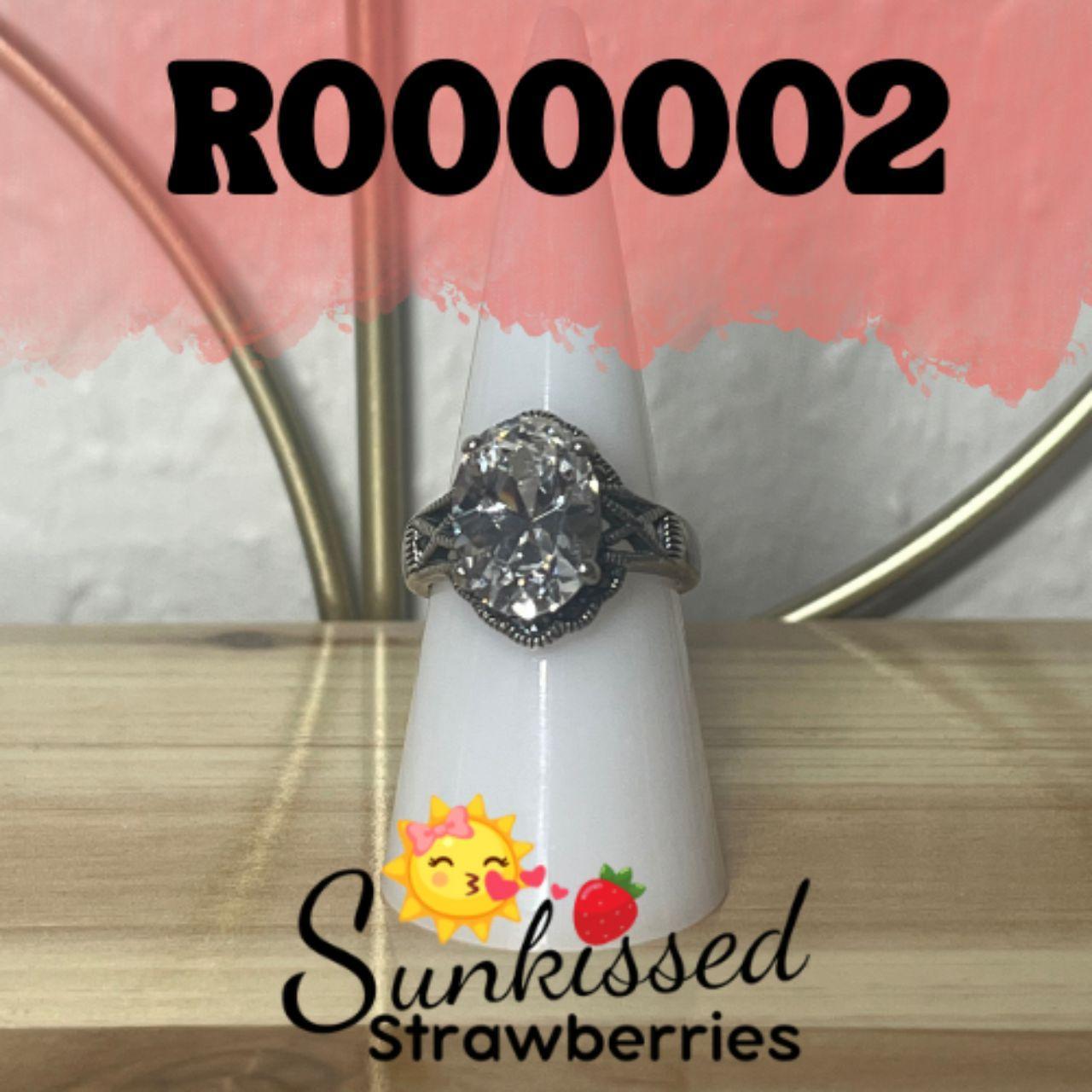 Source Unknown Women's Ring - Silver – Ring Size … - image 1