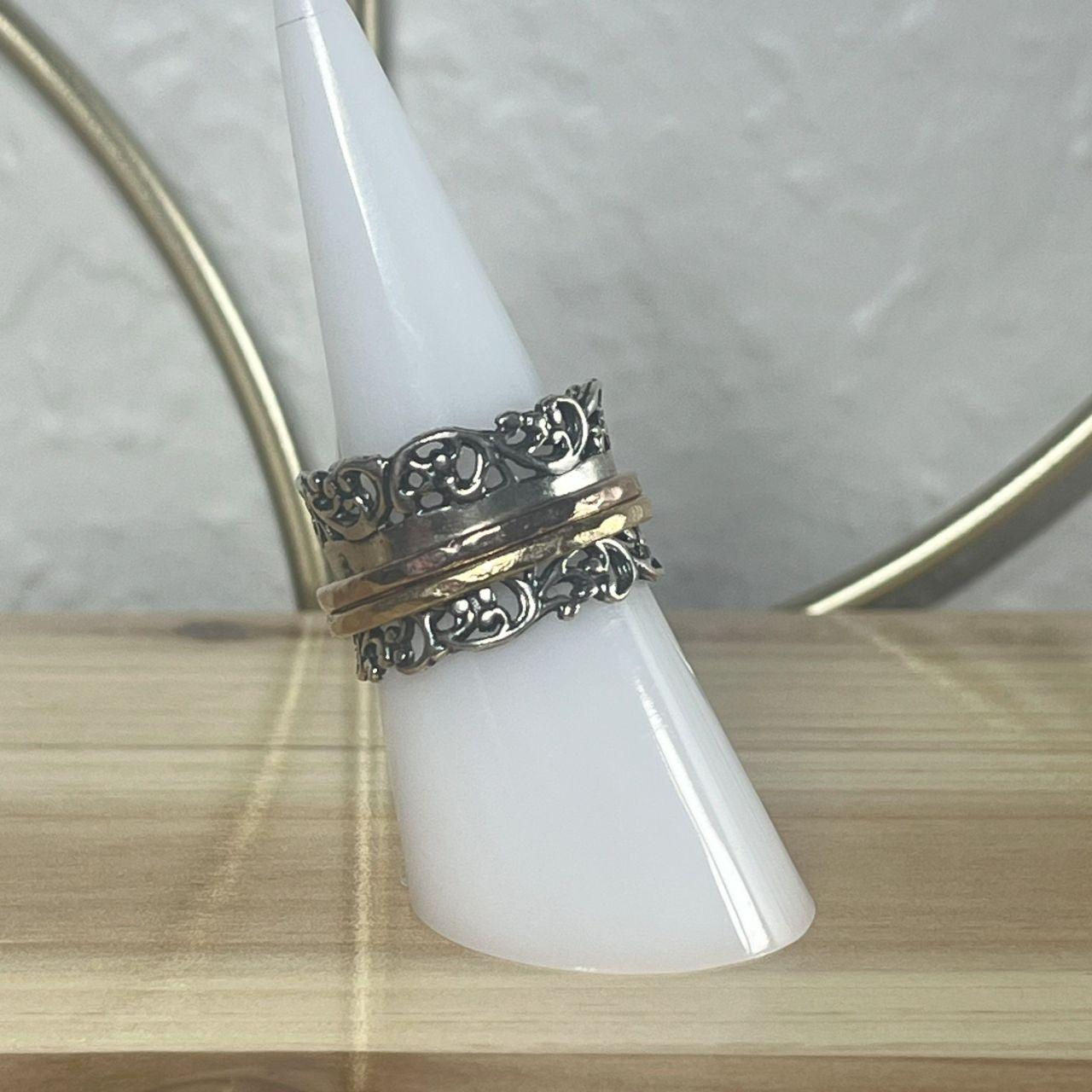 Source Unknown Women's Ring - Black/Multi – Ring … - image 4