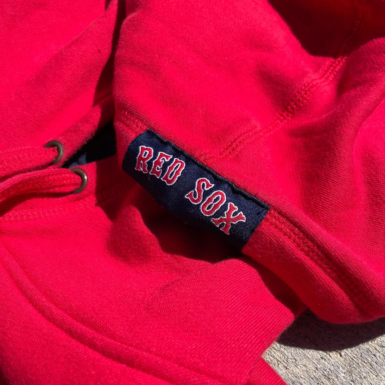 Boston Red Sox Majestic Authentic Collection Team Distinction Pullover  Hoodie - Red