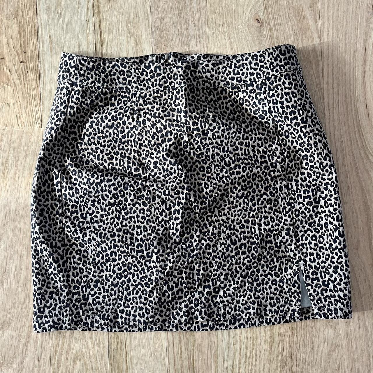 Cheetah print 2024 skirt garage