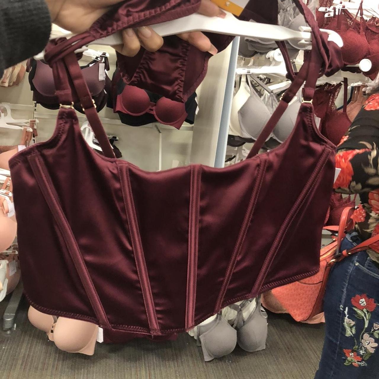 Target corset bra. Size is a medium and has NEVER... Depop