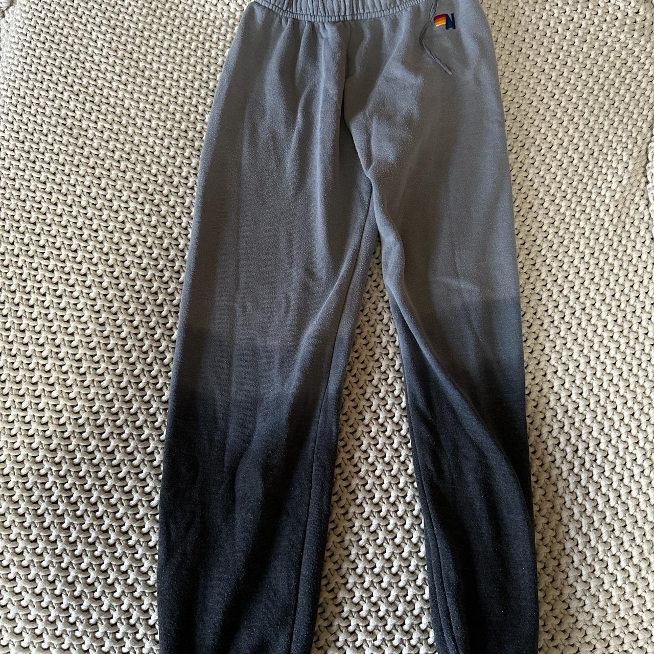 - aviator nation grey ombré sweats - super comfy... - Depop