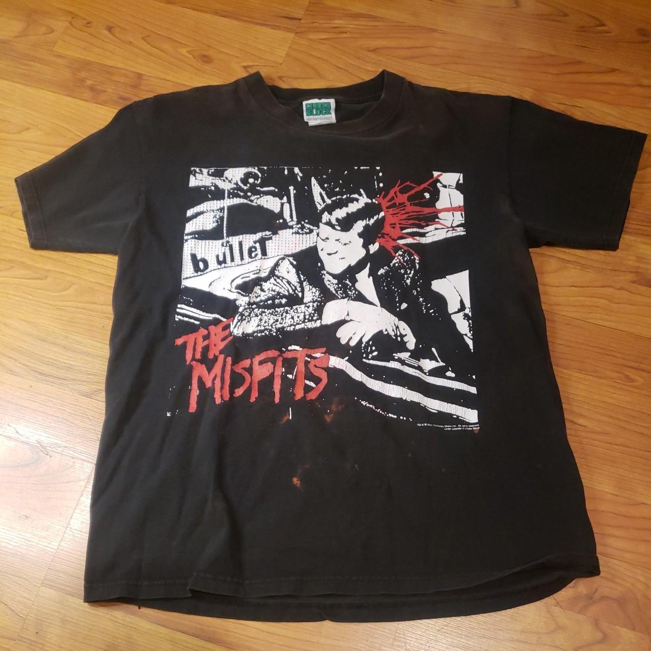 Vintage Orginal Misfits bullet 2001 Cinder Block... - Depop