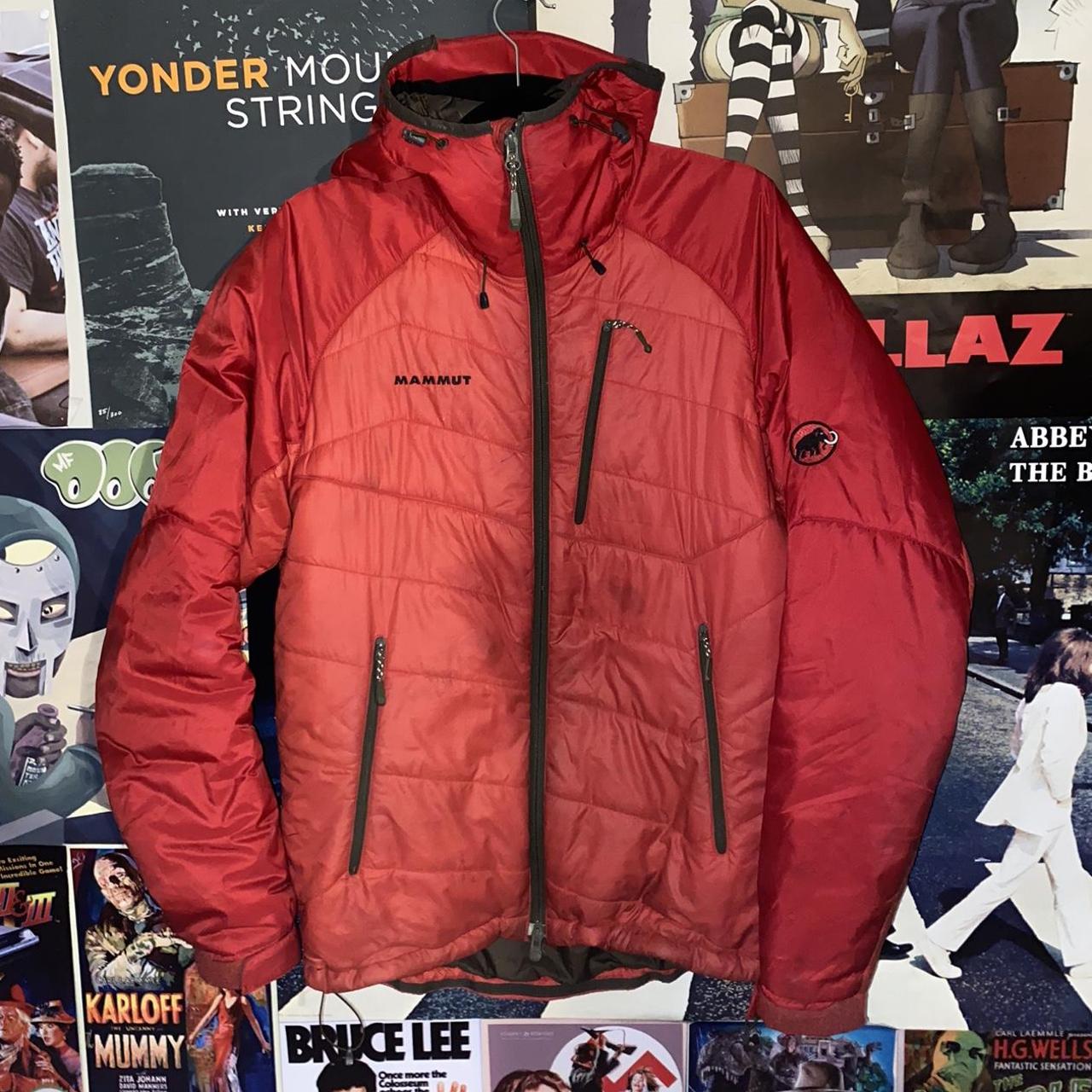 Mammut soft shell down jacket size medium Solid... Depop