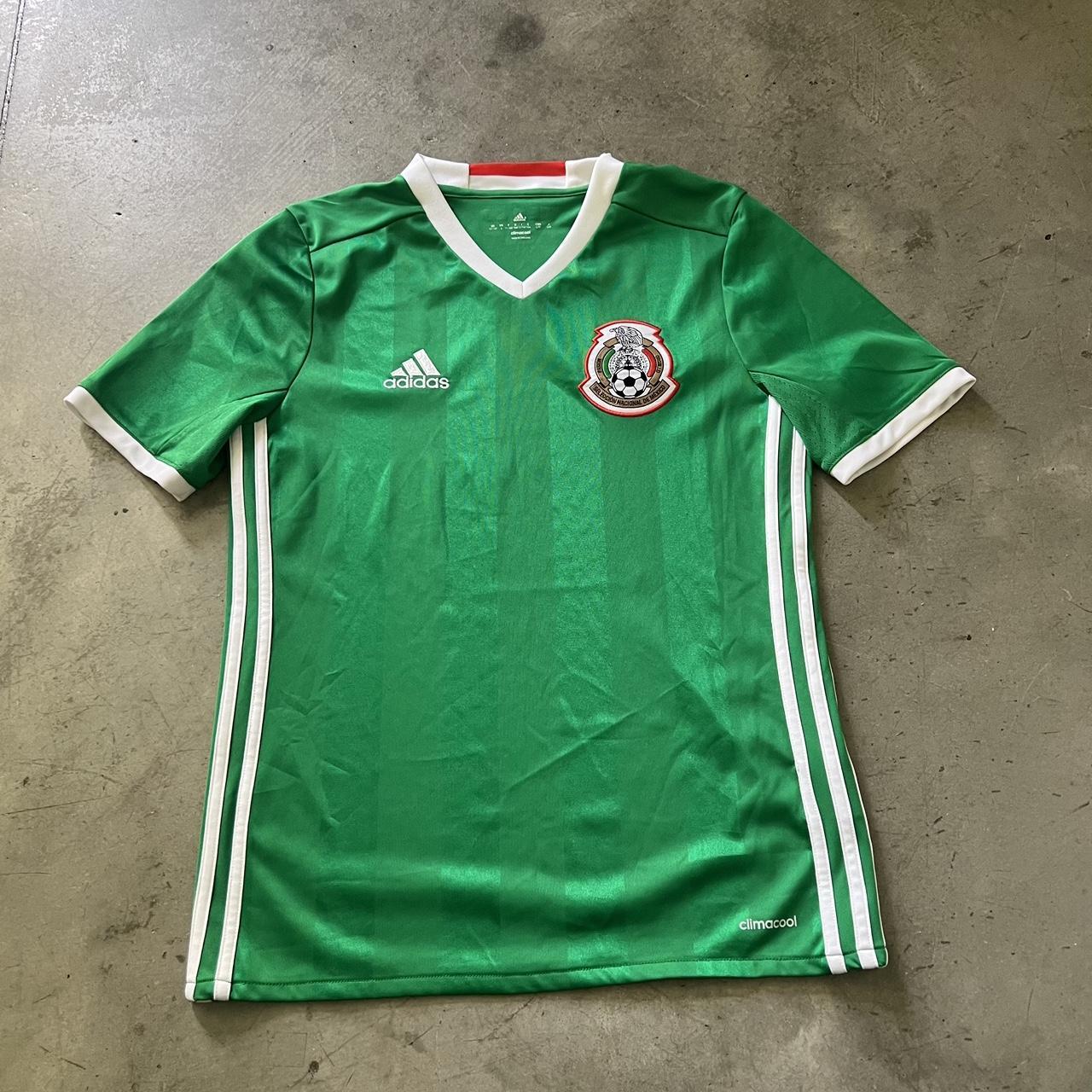 Adidas international soccer Mexico jersey Size:... - Depop