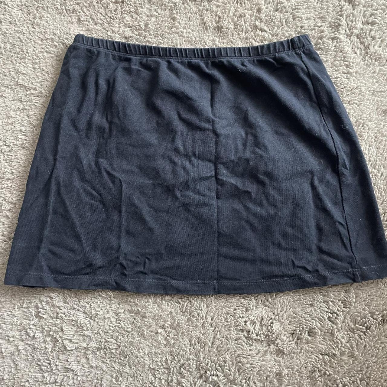ON HOLD DO NOT BUY !!! brandy melville navy skirt - Depop