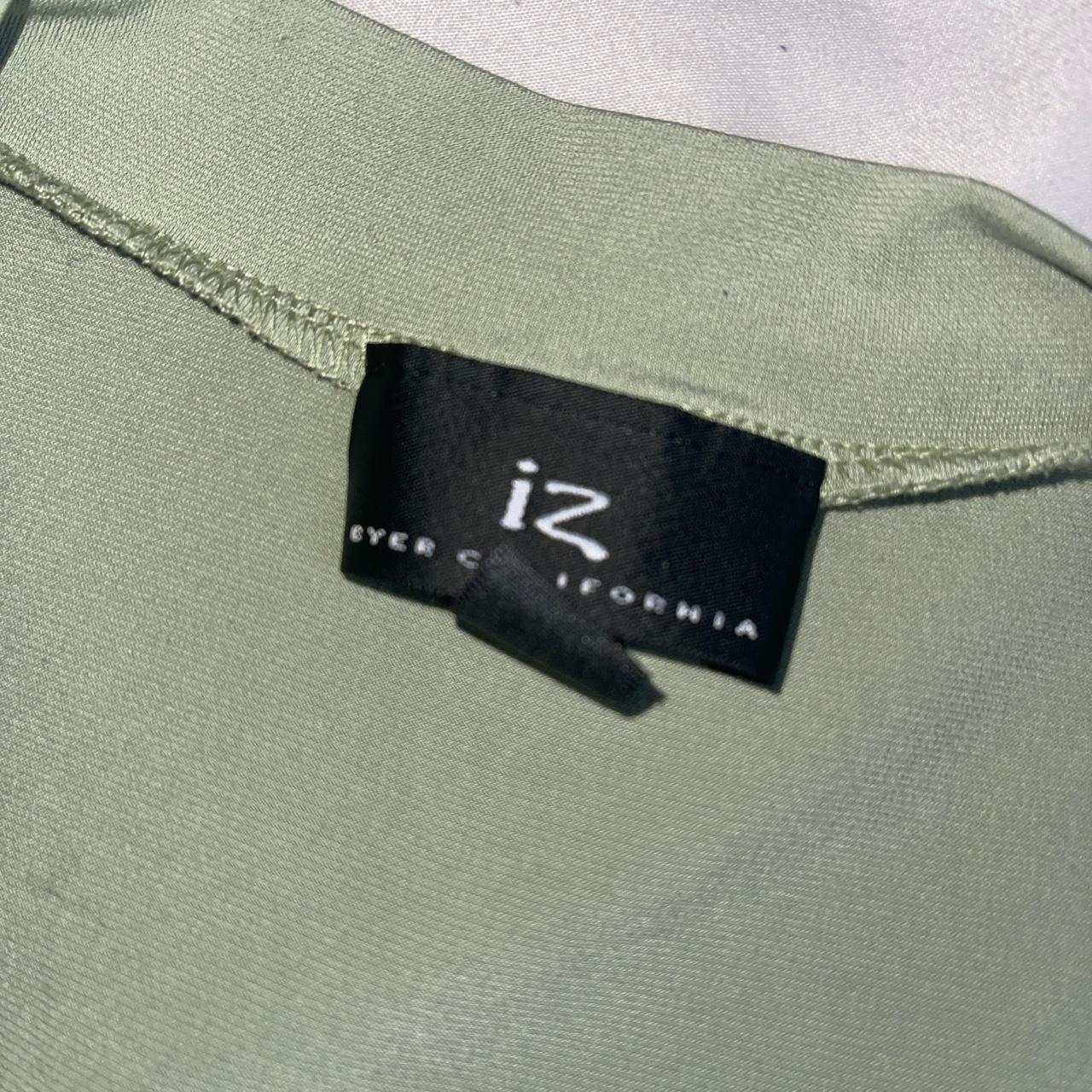 IZ Byer Women's Green Blouse (3)