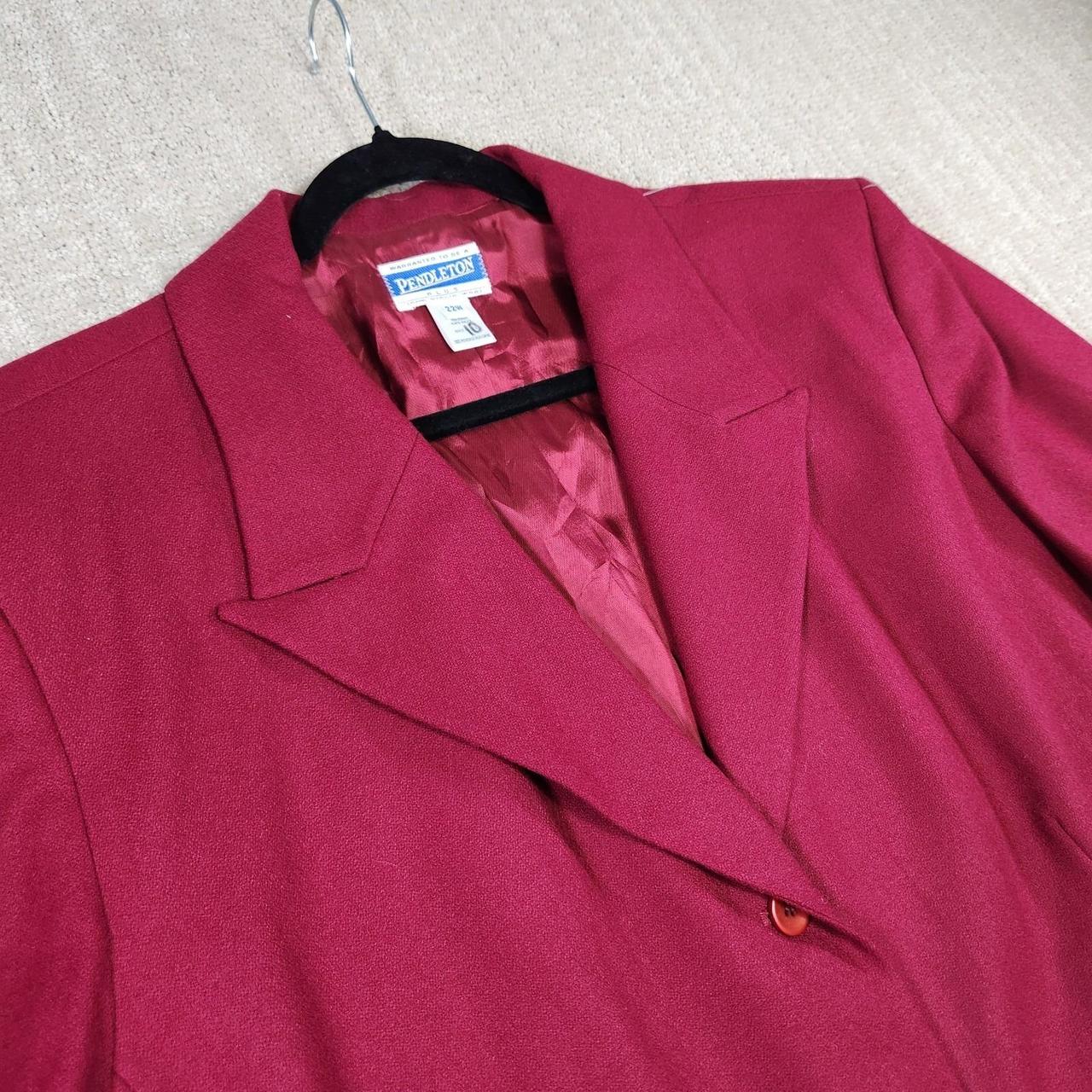 Pendleton Women's Plus size Jacket - Red - 22 – V… - image 2