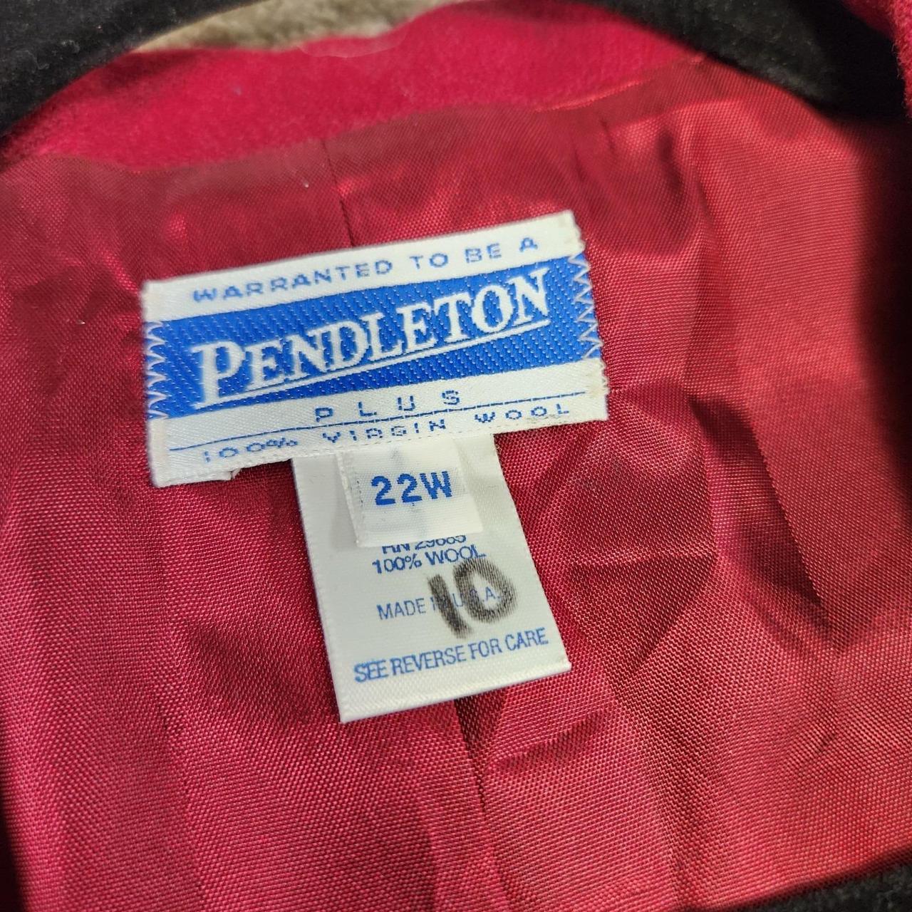 Pendleton Women's Plus size Jacket - Red - 22 – V… - image 3