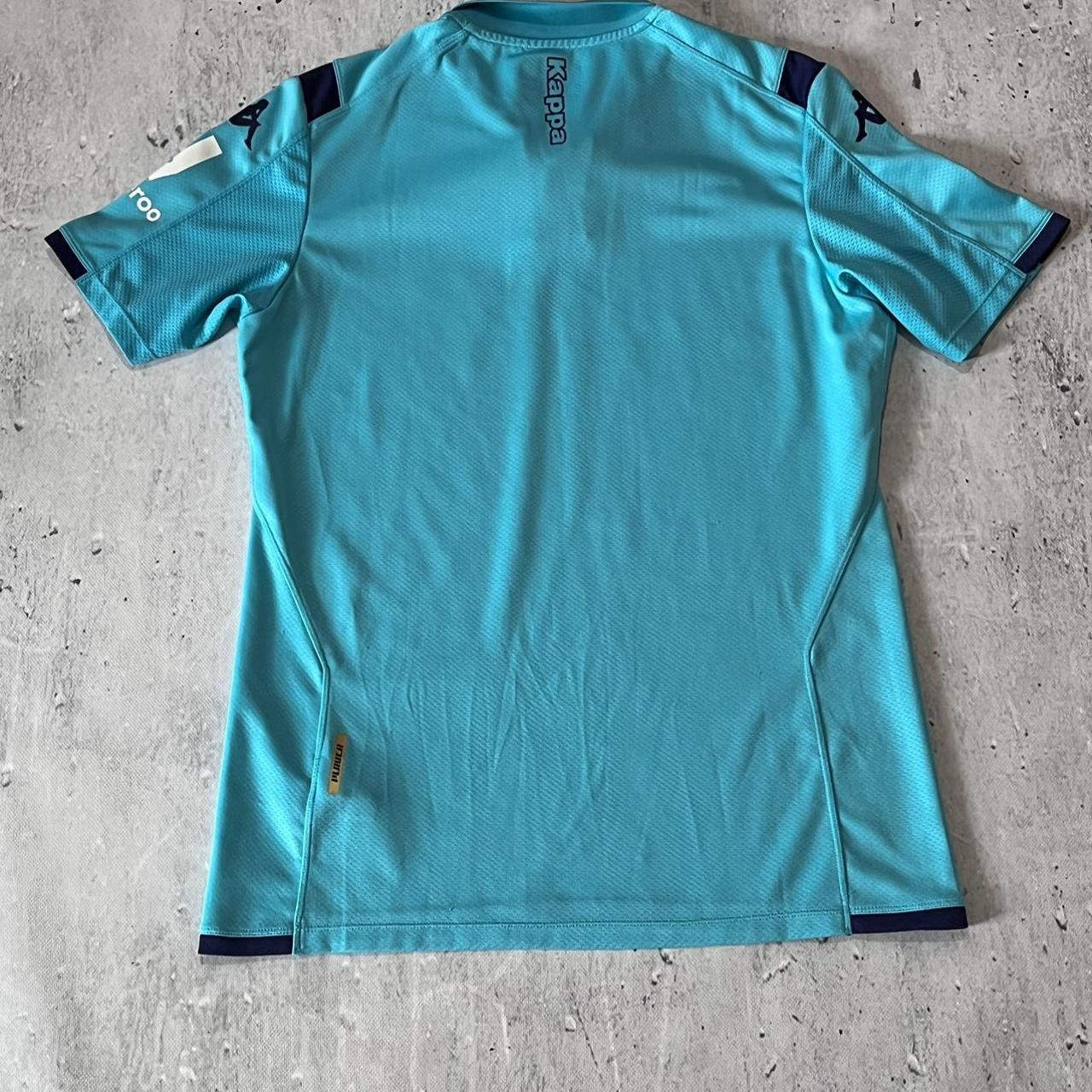 Kappa Men's Blue T-shirt | Depop