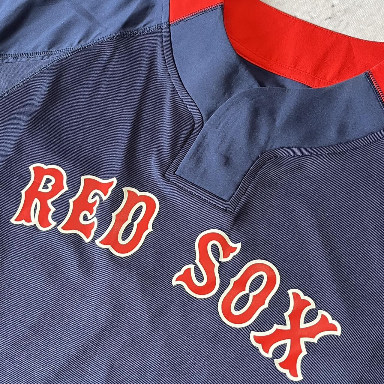 Magestic MLB Boston Red Sox Cool Base Jersey Style - Depop