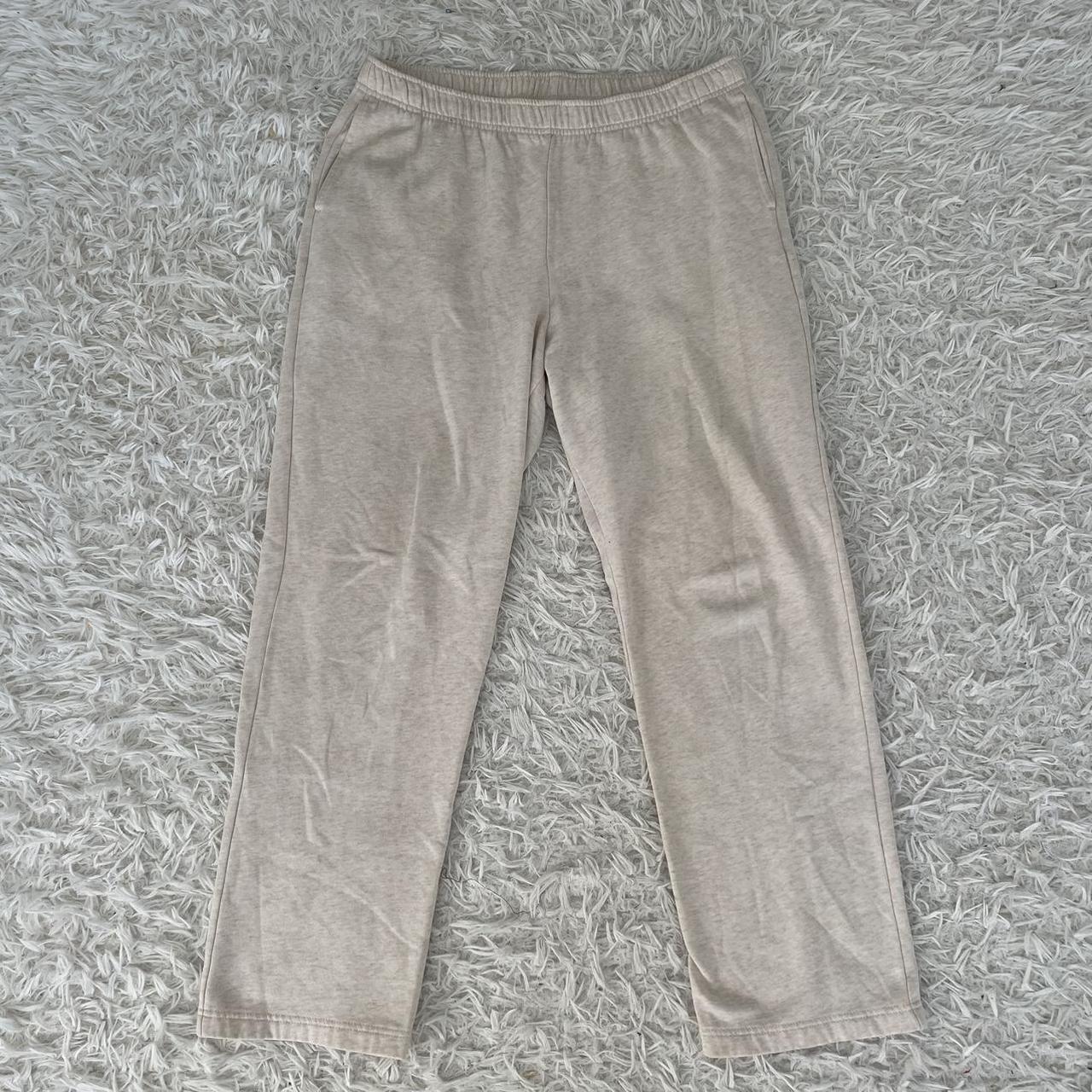 Karen Scott Men's Cream Joggers-tracksuits | Depop