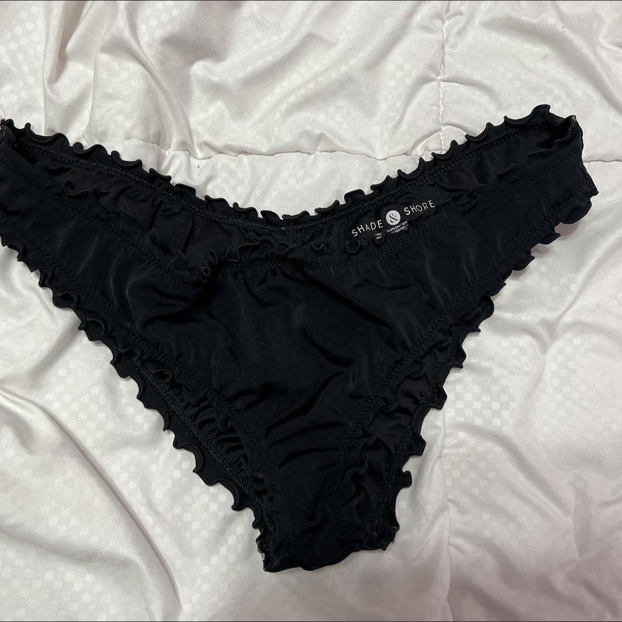 Cute target black bikini bottoms Depop