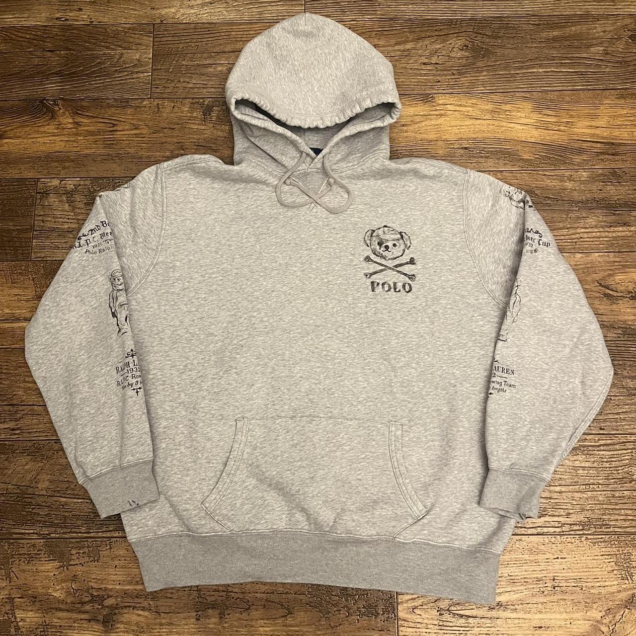 Polo clearance skull hoodie