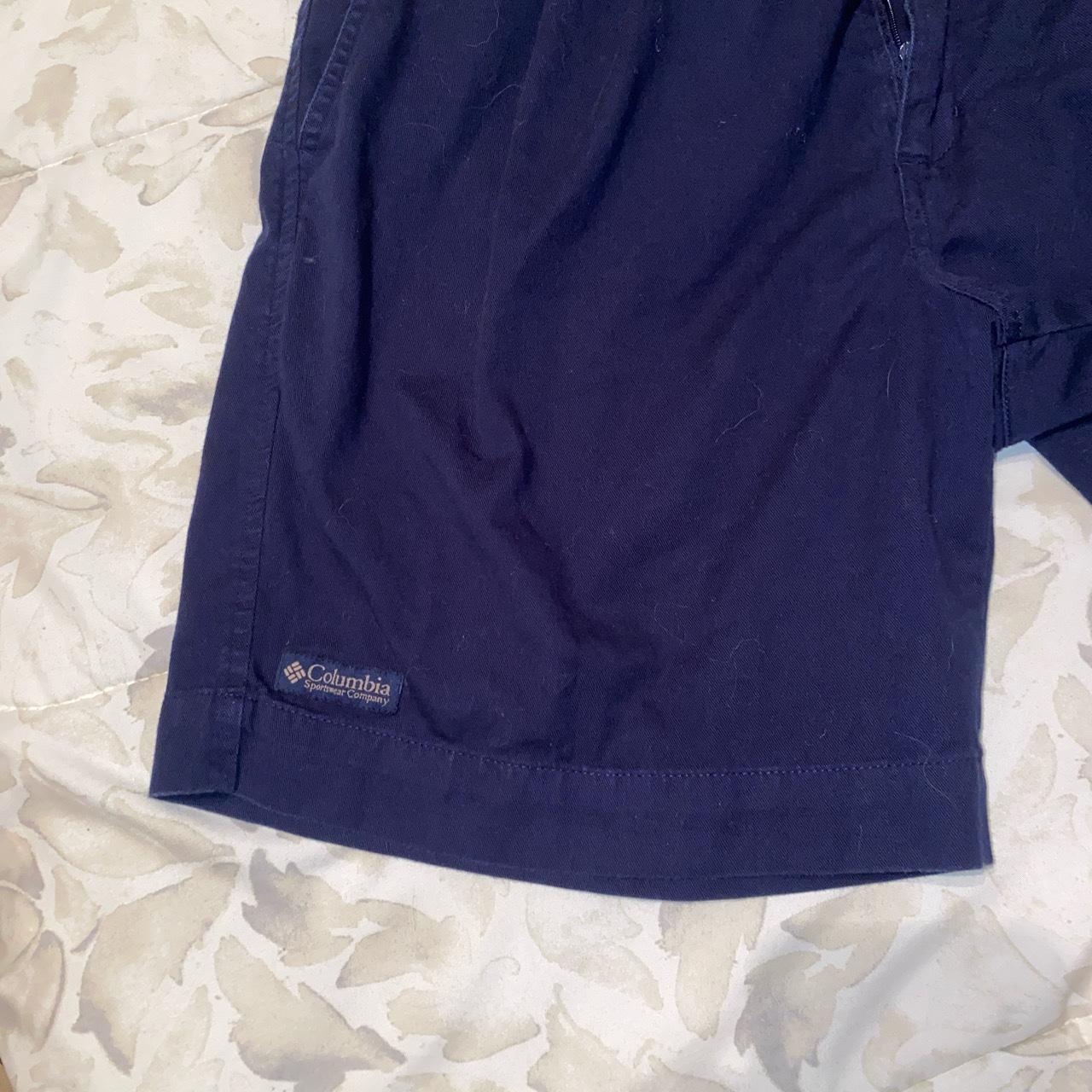 Navy Columbia shorts - Depop