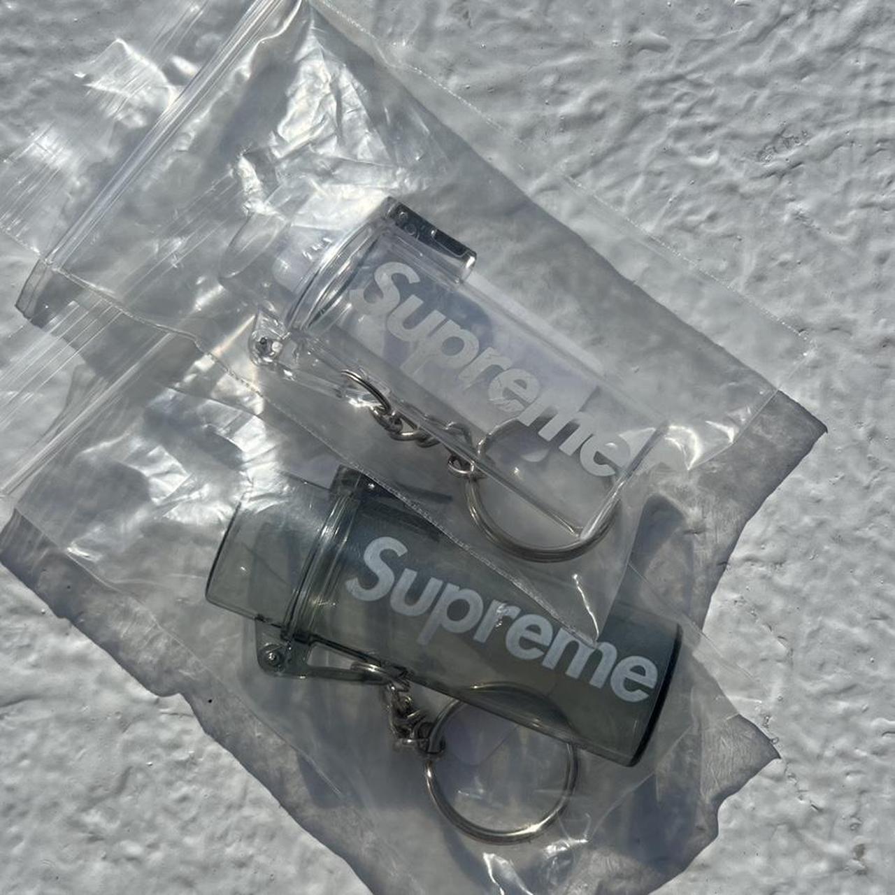 Supreme waterproof lighter case hot sale keychain